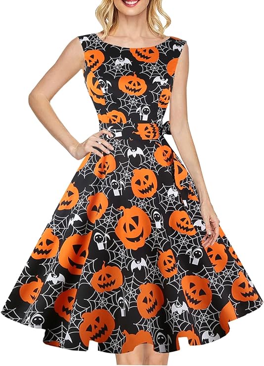 Retro Apron Halloween Dress