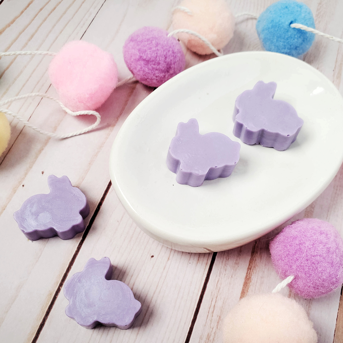 How to make mini bunny soaps 