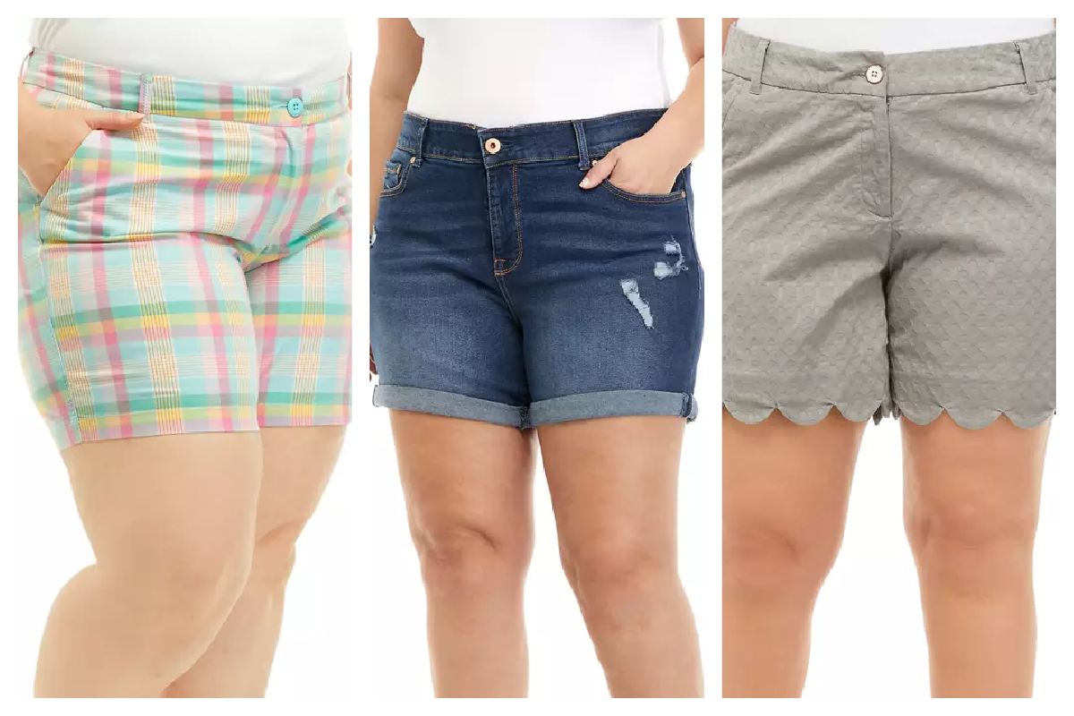 The BEST Plus Size Denim Shorts for the Summer