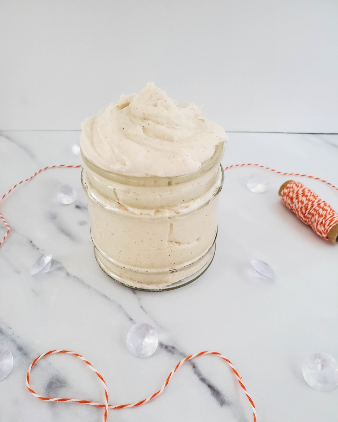 DIY pumpkin spice whipped sugar scrub 