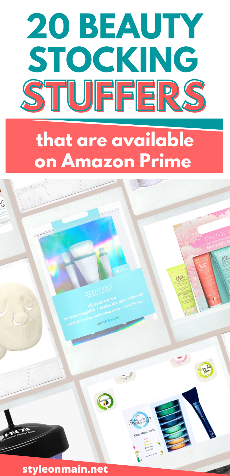 Beauty stocking stuffers available on Amazon