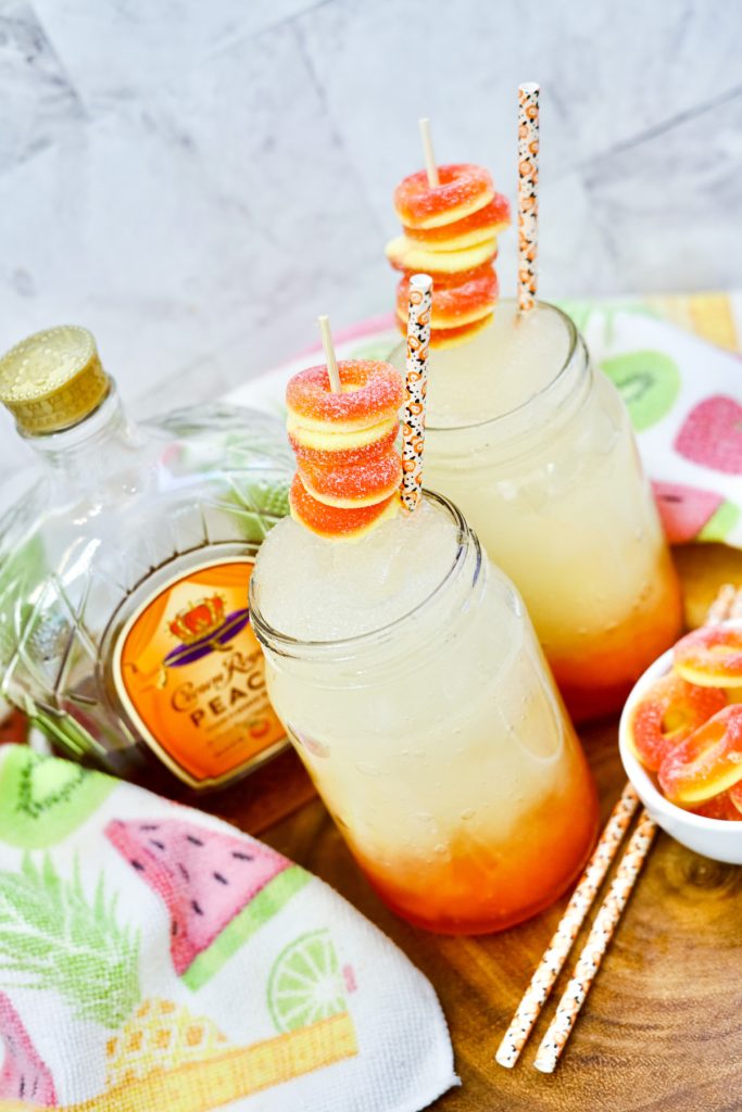 Sip into Summer with a Crown Royal Peach Slush Style on Main