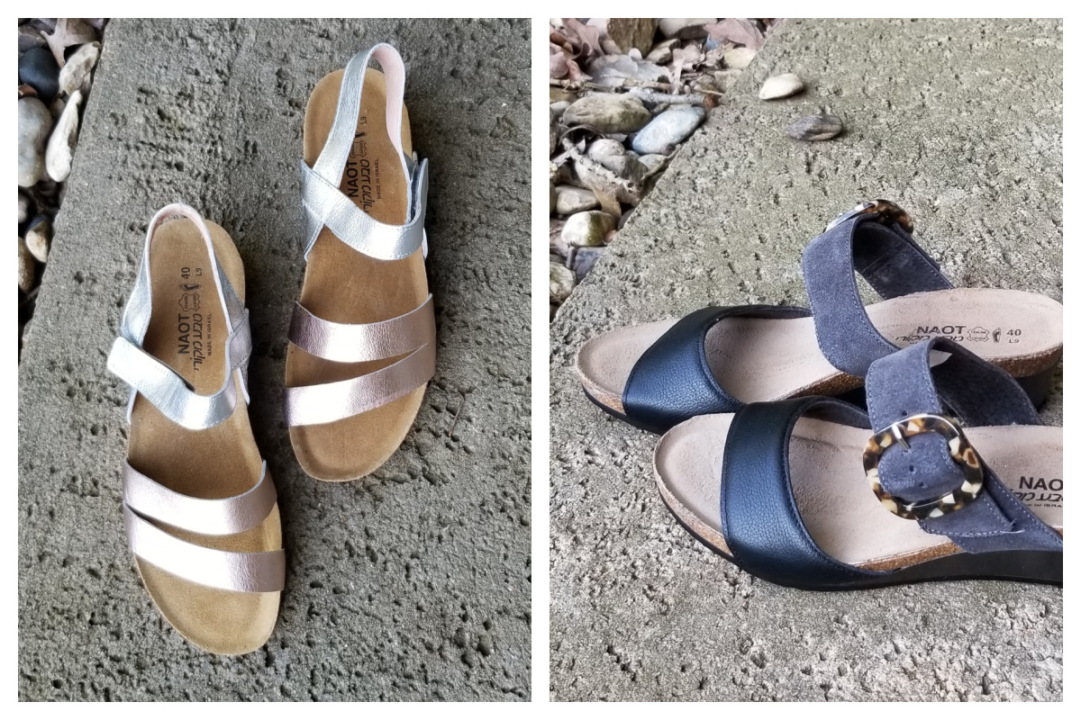 naot sandals for summer. Kingdom and Kayla styles