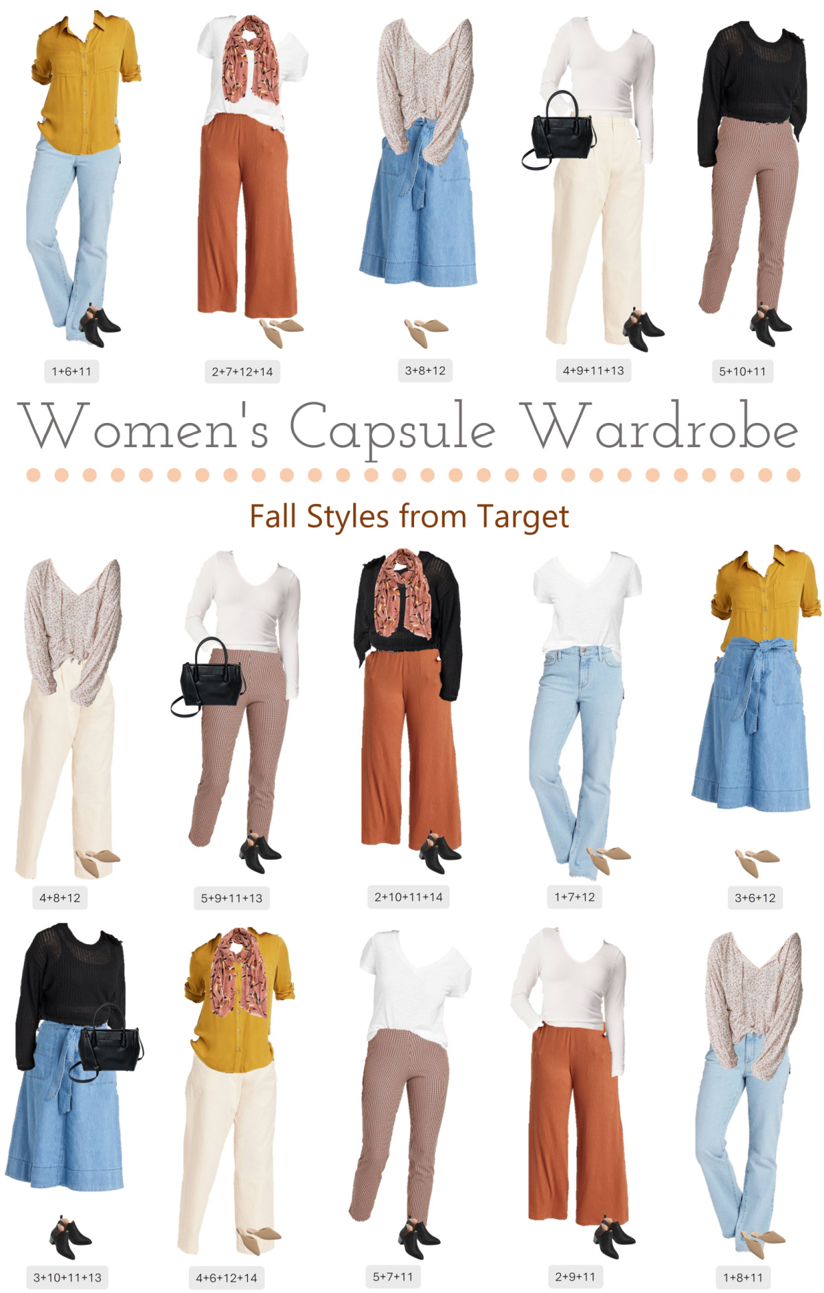 Target Fall 2023 Capsule Wardrobe for women
