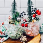 Easy to make DIY Christmas candy jars