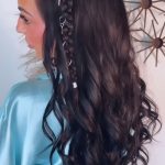 piecy braids and beachy waves hair tutorial
