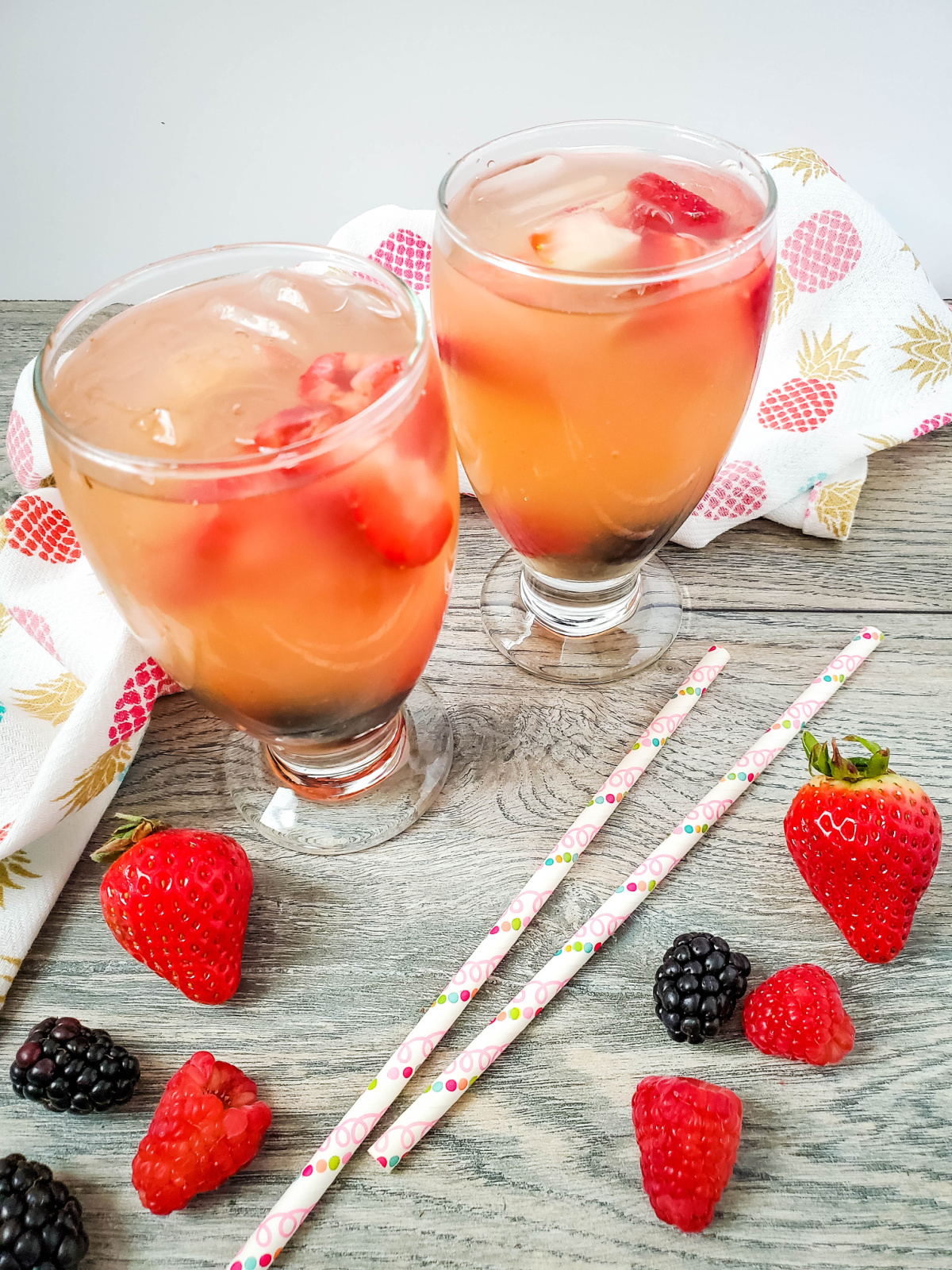 Mixed Berry Brandy Sangria 