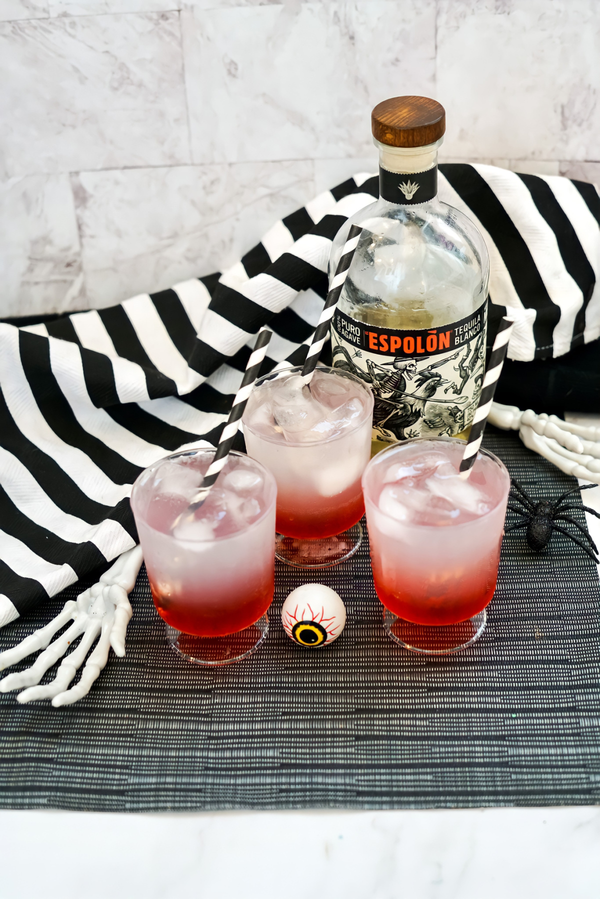 Beetlejuice Inspired Layered Margarita