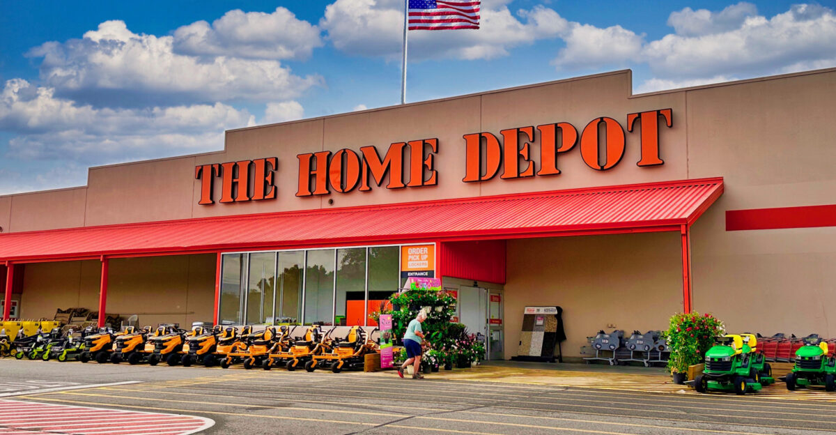 A Home Depot store in Blairsville, Ga.