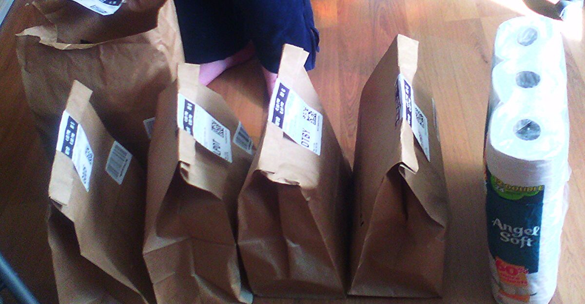 A delivery from Prime Now
