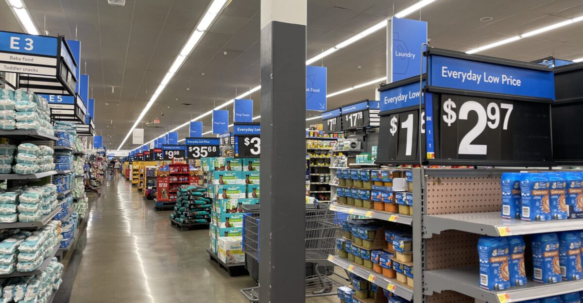 Inside Austintown Walmart Supercenter 2024-08-08 Mahoning County Ohio
