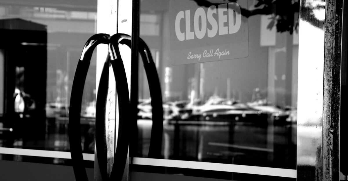 grayscale photo of glass window