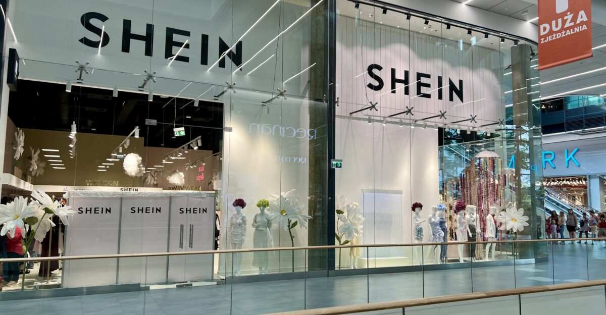 First Shein in Warsaw Poland