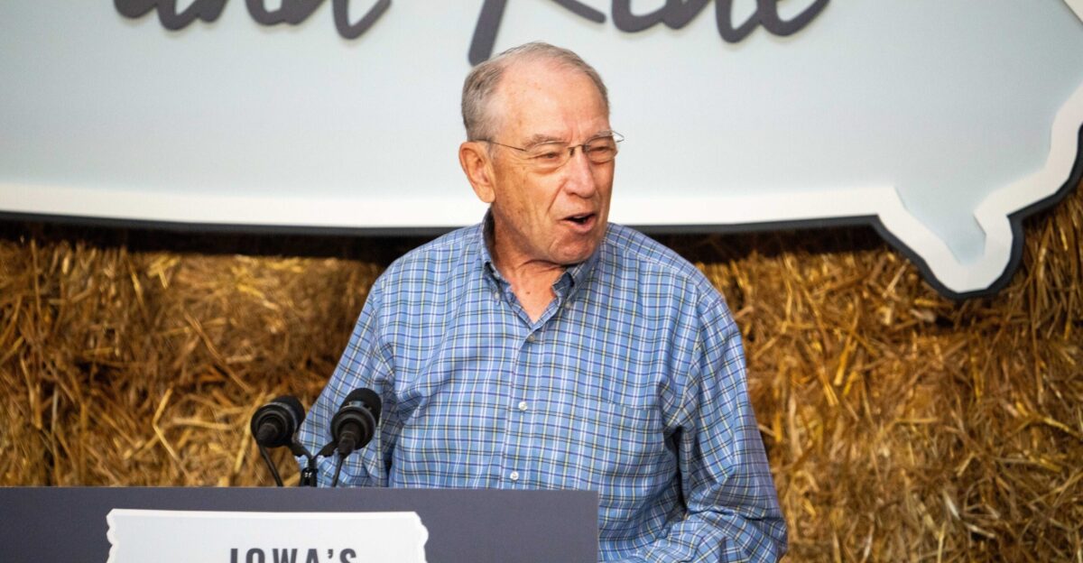 Iowa Republican Sen Chuck Grassley is once again 3rd in line for president Here s why by REBTD