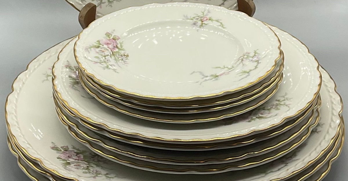 Vintage Royal Chatham Fine China 3 Piece Place Setting Dinner Set for 4 12 Pieces by Etsy