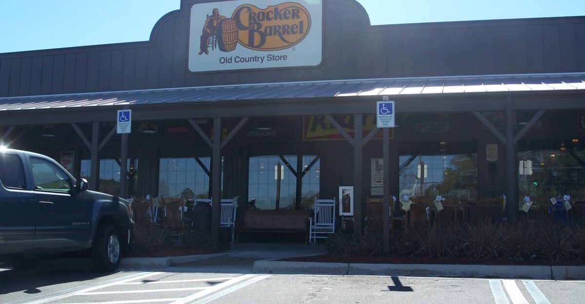Marion County Florida Cracker Barrel near Belleview Florida off I-75