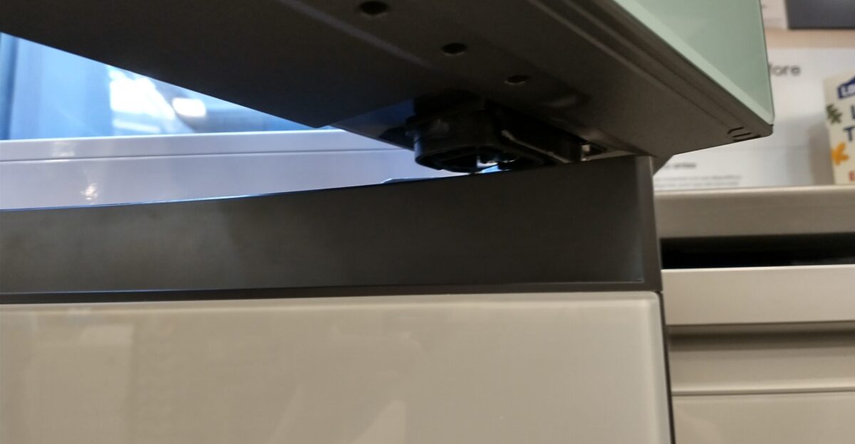 seen in a retail shop in California in 2022 the cover panels add substantially to the door depth