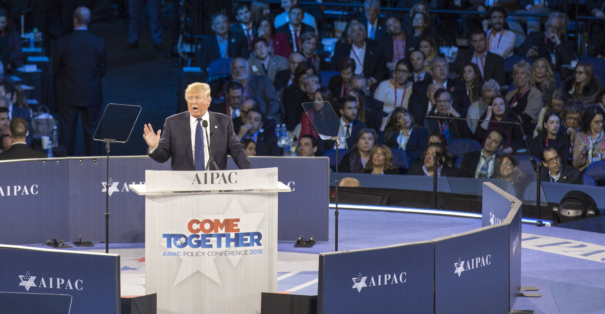The 2016 AIPAC Policy Conference was held at the Verizon Center in Washington DC