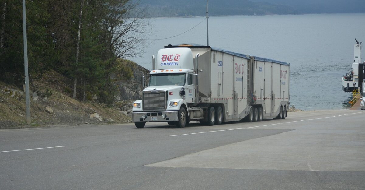 truck lorry white truck cargo truck big rig transportation vehicle highway lake driving truck drivers truckers nature lorry driver gray truck