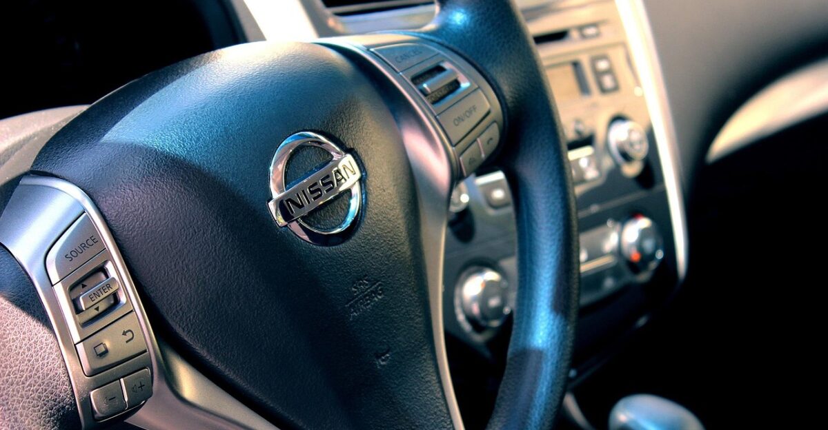 nissan car automobile auto vehicle drive steering wheel interior car interior car wallpapers automotive transportation