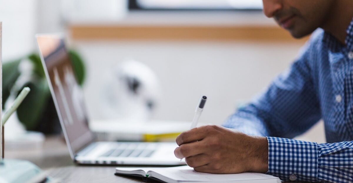 man writing laptop computer write studying working research study school notebook business office work writing writing laptop computer studying studying research research research study study study study study school business office work work