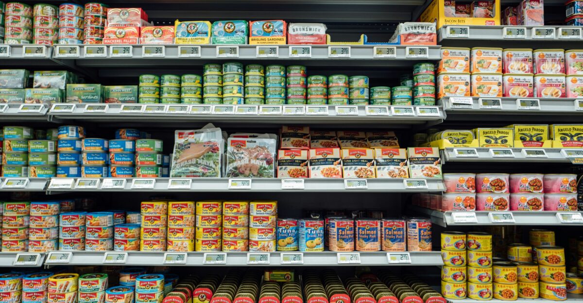 a grocery store filled with lots of different types of food