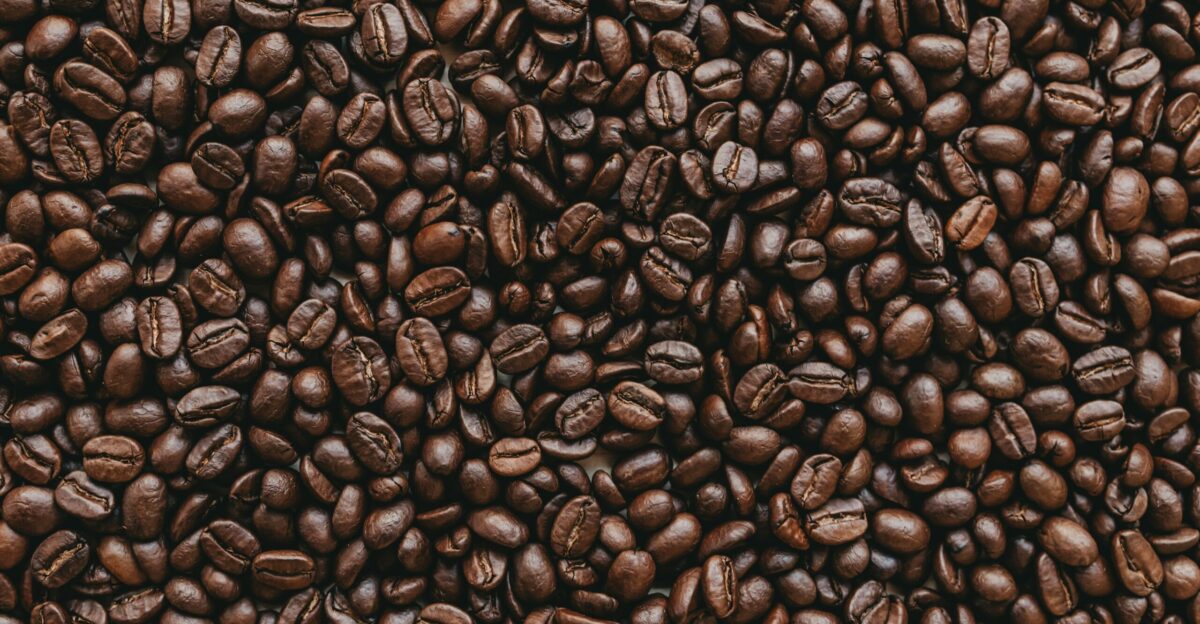 pile of coffee beans